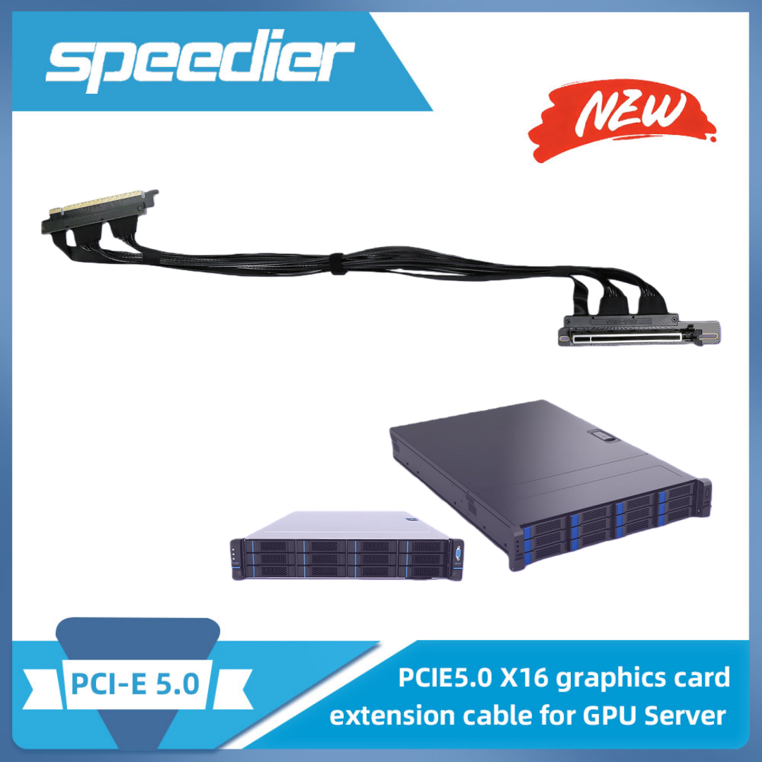 GPU Server Dedicated PCIE 5.0  - đánh giá và giá Pcie 5.0 Gpu Riser Cable